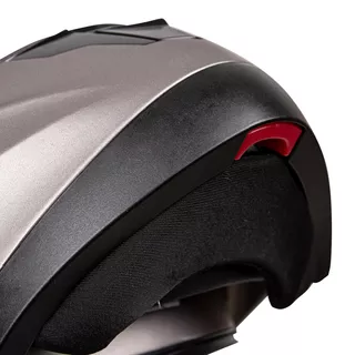 Preklopna moto čelada W-TEC Lanxamo - Titan Siva