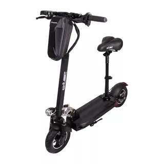 Električni skiro W-TEC Tenmark III 10" s sedežem in torbo - črna