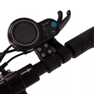 Električni skiro W-TEC Tenmark III 10" s sedežem in torbo - črna