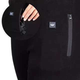 Ženske ogrevane hlače W-TEC  Insupants Lady - črna