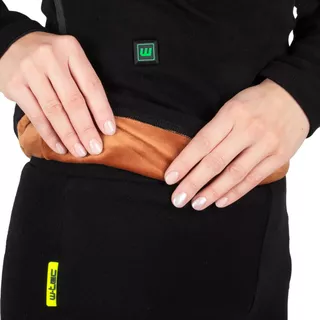 Ženska ogrevana majica W-TEC Insulong Lady - črna