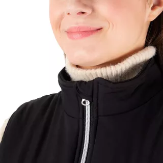 Ženski ogrevan brezrokavnik inSPORTline WARMher - črna