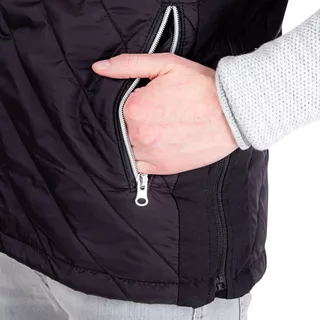 Moški ogrevan brezrokavnik inSPORTline WARMhim - črna