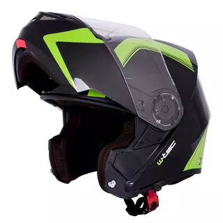 Preklopna moto čelada W-TEC Vexamo V270 - bela