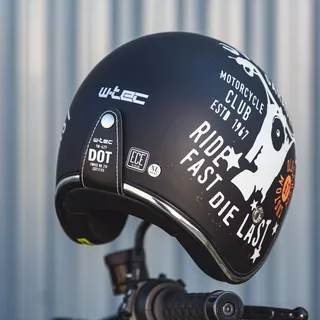 Moto čelada W-TEC Café Racer - Big Star