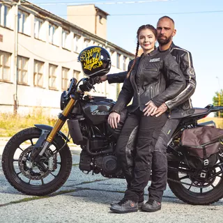 Moto čelada W-TEC Café Racer - Big Star
