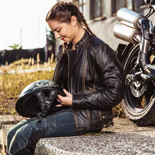 Moto čelada W-TEC Black Heart Rednut - Motorcycle/Matt Black