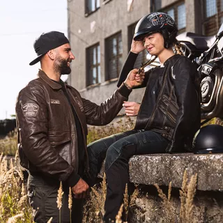 Moto čelada W-TEC Black Heart Rednut - Motorcycle/Matt Black