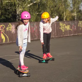 Električni longboard WORKER Smuthrider - črna-oranžna