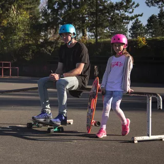 Električni longboard WORKER Smuthrider - črna-oranžna