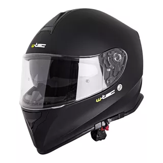 Moto čelada W-TEC V127 - črna-grafike - črna-mat