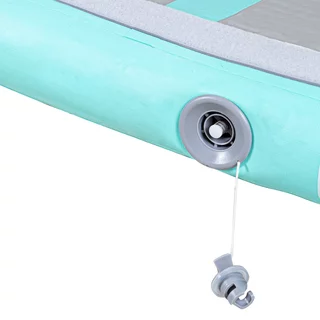 Airtrack inSPORTline Airstunt 300x100x10 cm bela
