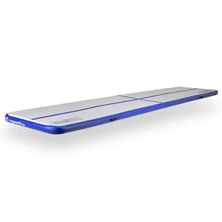 Airtrack inSPORTline Airstunt 500x100x10 cm bela