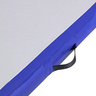 Airtrack inSPORTline Airstunt 500x100x10 cm bela