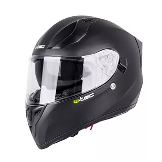 Integralna čelada W-TEC Vintegra Solid - črna-mat - črna-mat