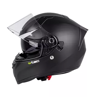 Integralna čelada W-TEC Vintegra Solid - črna-mat