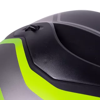 Integralna čelada W-TEC Vintegra Graphic - črna-fluo rumena