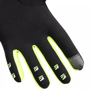 Tekaške rokavice inSPORTline Tibidabo - črna-fluo