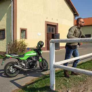 Integralna čelada W-TEC Vintegra Solid - črna-mat