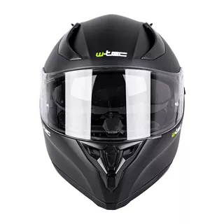 Integralna čelada W-TEC Vintegra Solid - črna-mat