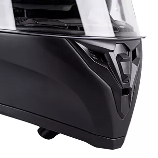 Integralna čelada W-TEC Vintegra Solid - črna-mat