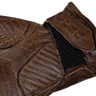 Moto rokavice W-TEC Inverner - temno rjava