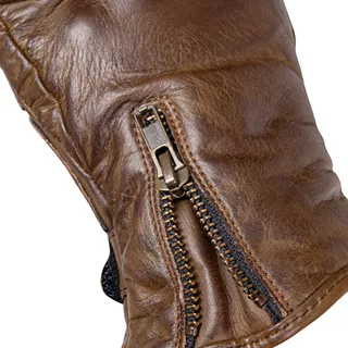 Moto rokavice W-TEC Inverner - temno rjava