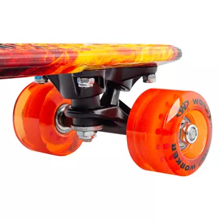 Mini penny board WORKER Colorico 17" - Angry Green