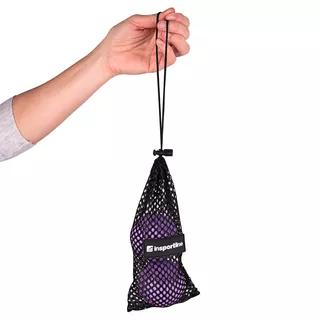 Masažni žogici inSPORTline Thera 6,5 cm - vijoličasta - vijolična