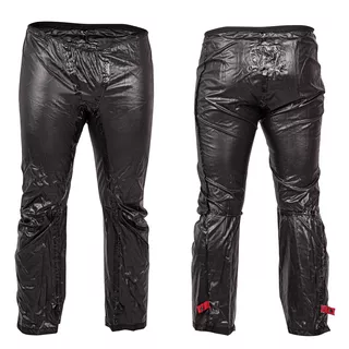 Moške poletne moto hlače W-TEC Alquizar - Black-Grey