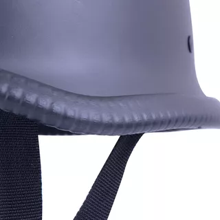 Retro moto čelada Sodager DH-001 - črna-mat