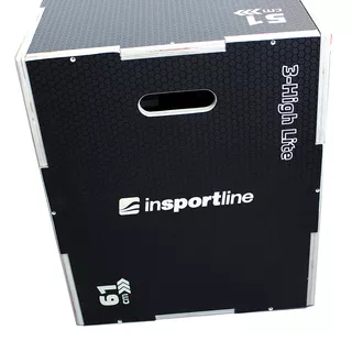 Pliometrična škatla inSPORTline 3-High Lite