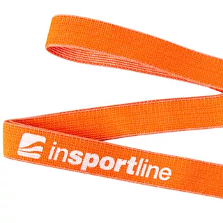 Elastičen trak inSPORTline Rand Strong 208x3,3 cm / 8 kg - oranžna
