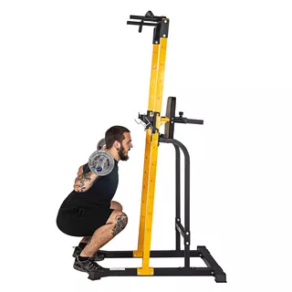 Stojalo inSPORTline Power Tower PT250 - črna-rumena