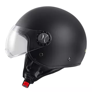 Čelada za skuter W-TEC FS-701MB Matt Black - črna