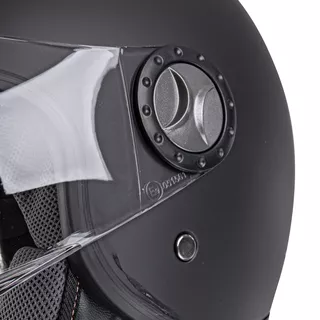 Čelada za skuter W-TEC FS-701MB Matt Black - črna