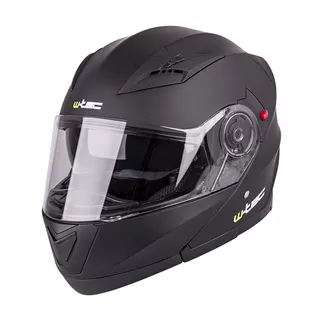 Preklopna čelada W-TEC YM-925 - Pure Matt Black