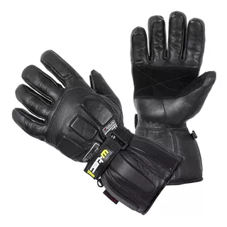Moto rokavice W-TEC Freeze 190 - črna - črna