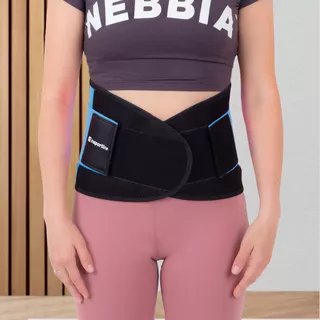 Neoprenski pas inSPORTline Waistrim - črna