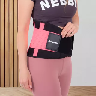 Neoprenski pas inSPORTline Waistrim - črna