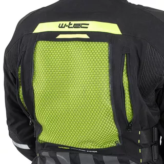 Moto jakna W-TEC Aircross - črna-zlata