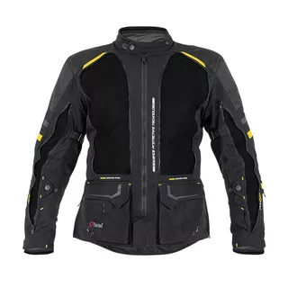 Moto jakna W-TEC Aircross - črna-zlata