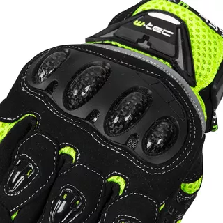 Moto rokavice W-TEC Upgear - črna-siva