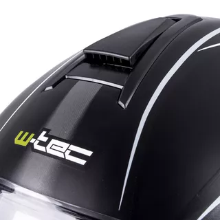 Moto čelada W-TEC V127 - črna-grafike