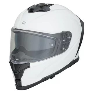 Moto čelada W-TEC Nexwor - lesklá bílá