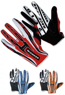 WORKER MT790 motorcycle gloves - oranžna