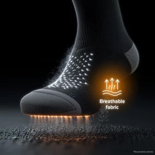 Bambusove nepremočljive nogavice inSPORTline Pantana AG+ Antibacterial