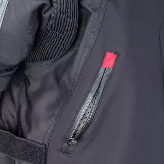 Moška moto bunda W-TEC Tomret NF-2220 - črna-siva