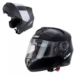 Preklopna moto čelada W-TEC Vexamo V270 - bela