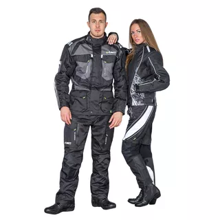 Moške moto hlače W-TEC Kaluzza GS-1614 - črna